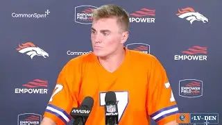 QB Bo Nix on Denver’s offense finding a rhythm in Week 5: ‘We made the most of our opportunity’