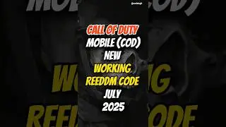 👨‍💻CALL OF DUTY NEW WORKING REDEEM CODE JULY 2025 👨‍💻!! 