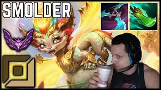 🐉 Tyler1 THIS GAME IS TOO EASY | Smolder ADC Full Gameplay | Season 14 ᴴᴰ