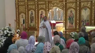 Божественная Литургия в праздник Вознесения Господня.
