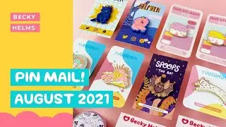 Pin Mail Haul • August 2021