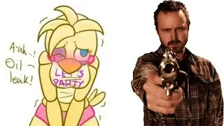 Jessie Pinkmans new girlfriend... (breaking bad fnaf meme)