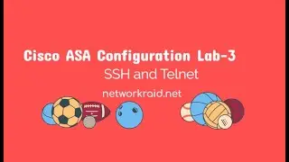 Cisco ASA Lab on SSH and telnet configuration.
