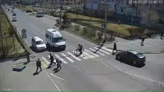 Баба сбила мальчика г. Северобайкальск