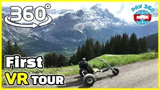 Switzerland tourism | Grindelwald-First in Switzerland 360 VR tour