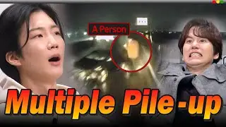WINNER Jinu & Lee Seunghoon Dashcam Reaction :Multiple vehicle crashes Compilation💥
