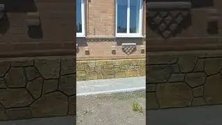 Имитация природного камня. #ремонт #арт #stone