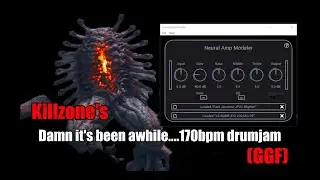Killzone's Damn it's been awhile....170bpm drumjam (GGF) - Neural Amp Modeler (NAMM) JP-2C Profile