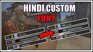 How To Change CS:GO Font To Hindi/ Custom Fonts (2022)