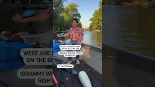 Blues harmonica while crashing a boat in Amsterdam