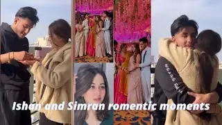 Ishan and Simran romentic moments 😘😘
