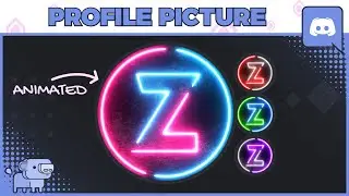 "NEON" — Discord Profile Picture Template (GIF) 👌