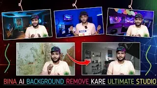 How To Remove Background in video || Background Studio Generate Without AI #Studio #remove