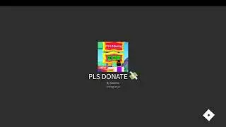 Playing pls donate while afk