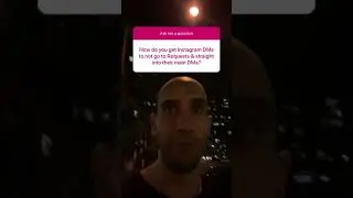 How Do You Get INSTAGRAM DM to Got Go to Requests and STRAIGHT Into Their MAIN DM? 