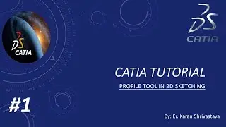 Profile tool in CATIA 2D Sketching