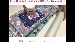 Plastificar tela : ¿Odicoat o lamifix? ❤️