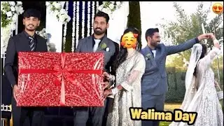 Most awaited Walima Day 💕 Gave a big gift to brother, reveal 😍