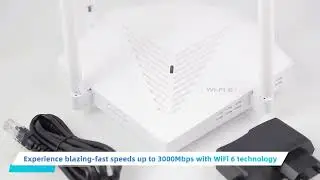 EDUP ELECTRONICS:  EP-RT2980 AX3000 WiFi 6E Router