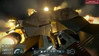 Space Engineers - Hijacking Freighter using New Decoy Torpedoes test
