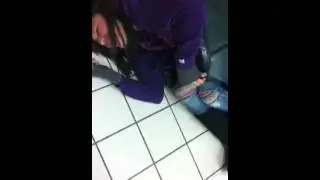 Girl Gets Stuck in Trash Can!