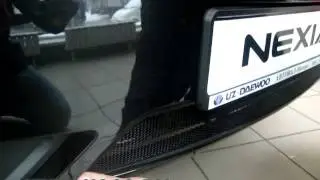 Защита радиатора DAEWOO NEXIA (Черная) - strelka11.ru