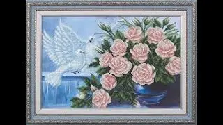 № 124. Обзор наборчика от Магии канвы - на счастье.