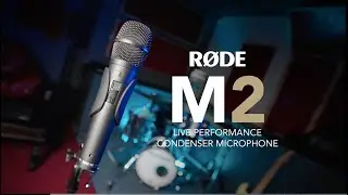 RØDE M2 Handheld Condenser - for pristine, versatile live sound