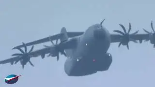 🛩 Flight of the A400 M ATLAS | Paris Airshow 2023 | June 19, 2023