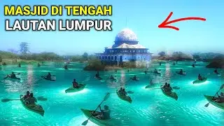 VIRAL..! MASJID DI TENGAH LAUTAN LUMPUR YANG LAGI VIRAL