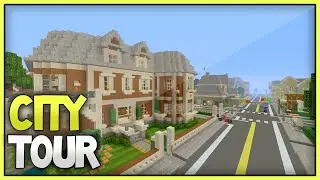 Minecraft Xbox Subscriber City Tour [4] - Weekly Gamerz Amazing City!