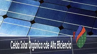 Celda Solar Orgánica de Alta Eficiencia