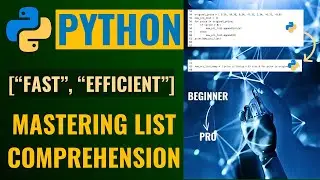 MASTER PYTHON 😎 List Comprehension BEST Python Feature | 7 most important Python List Comprehensions
