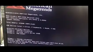 WARNING: Please back-up your data and replace your hard disk drive" hatası