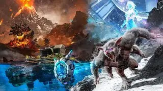 ARK: Genesis DLC ➤ Обзор всех Существ, Биомов ➤ Боссы ➤  Система миссий!