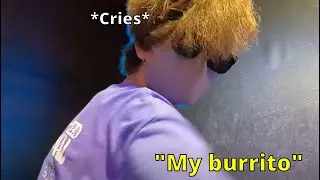 Ranboo cries over burrito