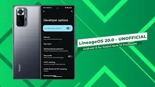 Android 13 LineageOS 20.0 - UNOFFICIAL | Android 13 - Costum Rom for Redmi Note 10 Pro / Sweet