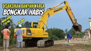 Bongkaran Yang Terakhir ‼️ Alat Berat Excavator Komatsu PC200