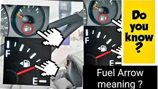 What does this Fuel Arrow Mean?