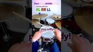 Paradiddle-diddle Chop! DRUM LESSON 