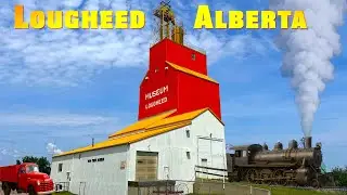 Lougheed, Alberta | Touring the Historic Grain Elevator & Main Street