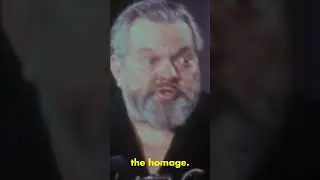Orson Welles on homage