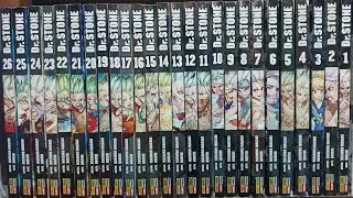 All the Dr. Stone Covers (although I haven't read the manga)