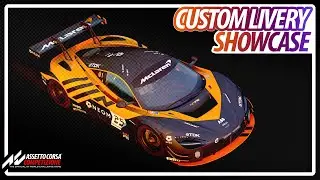 2025 NEOM McLaren Formula E || McLaren 720S GT3 Evo ACC Custom Livery