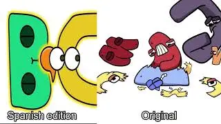 Original Alphabet VS Spanish Edition Alphabet Who Win?