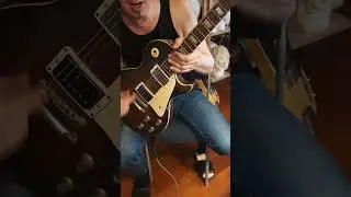 Что сделали с Les Paul Goldtop 1957 года  #guitar #gibson