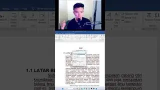 CARA MENAMBAHKAN NO HALAMAN DI MICROSOFT WORD  #tutorial #microsoftword