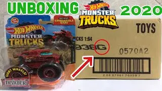 UNBOXING HOT WHEELS MONSTER TRUCKS LOT G 2020 STAR WARS, HOTWEILER DAN MEGA WREX