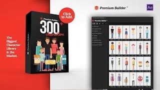 PremiumBuilder Characters (After Effects Extension Tool)