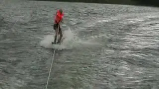wakeboard sascha en melvin 2009 de 1ste keer